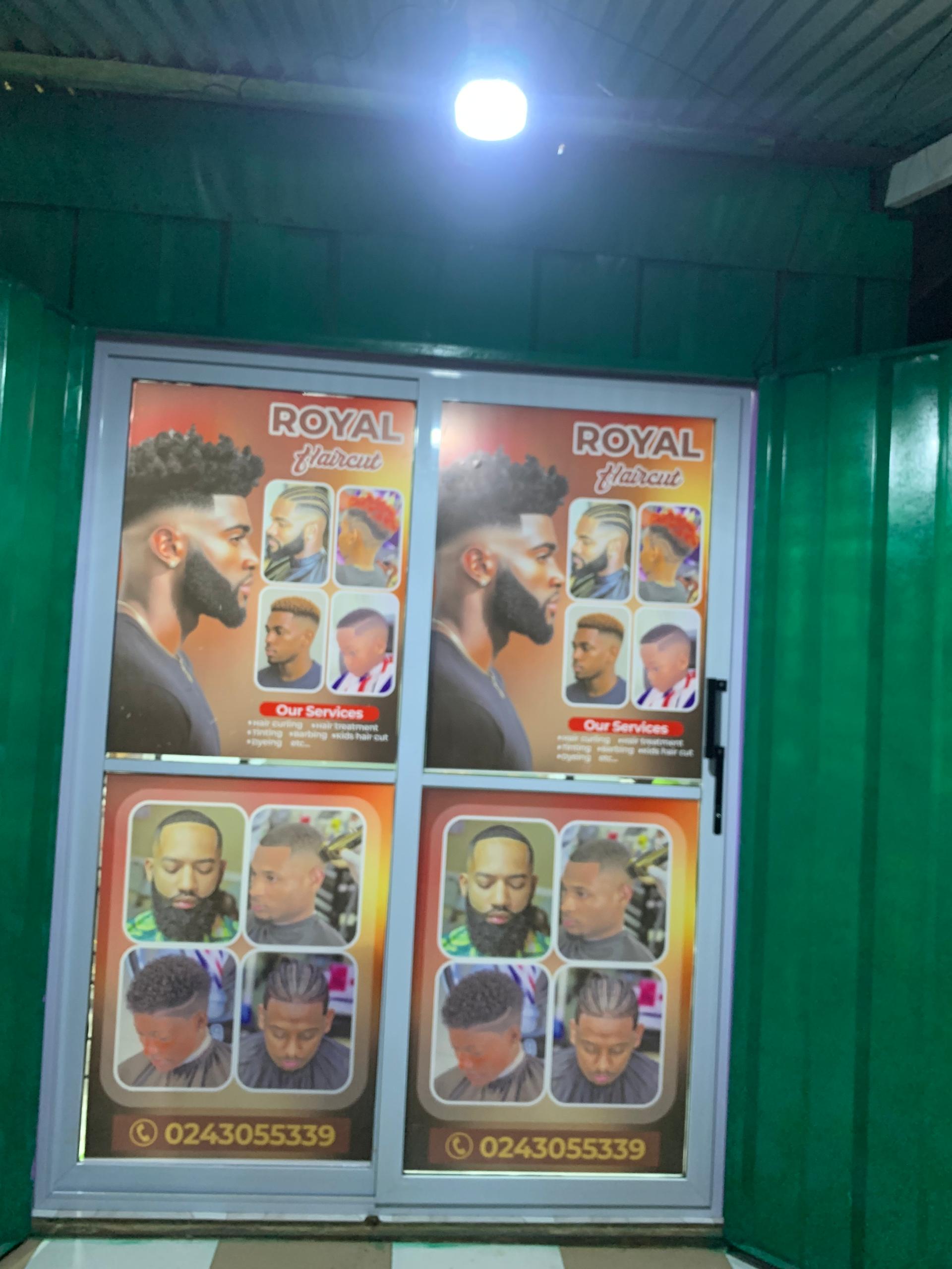 Barber shop exterior